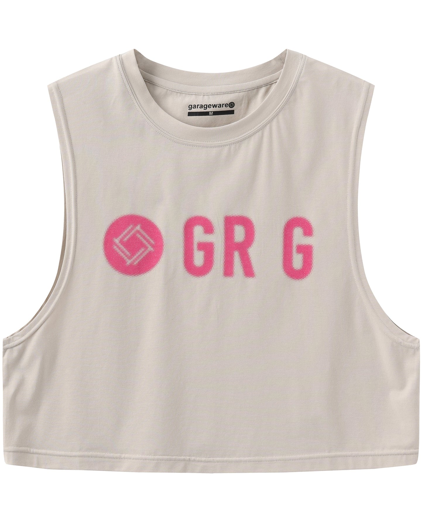 HALFTONE TRAINING CROPPED TANK