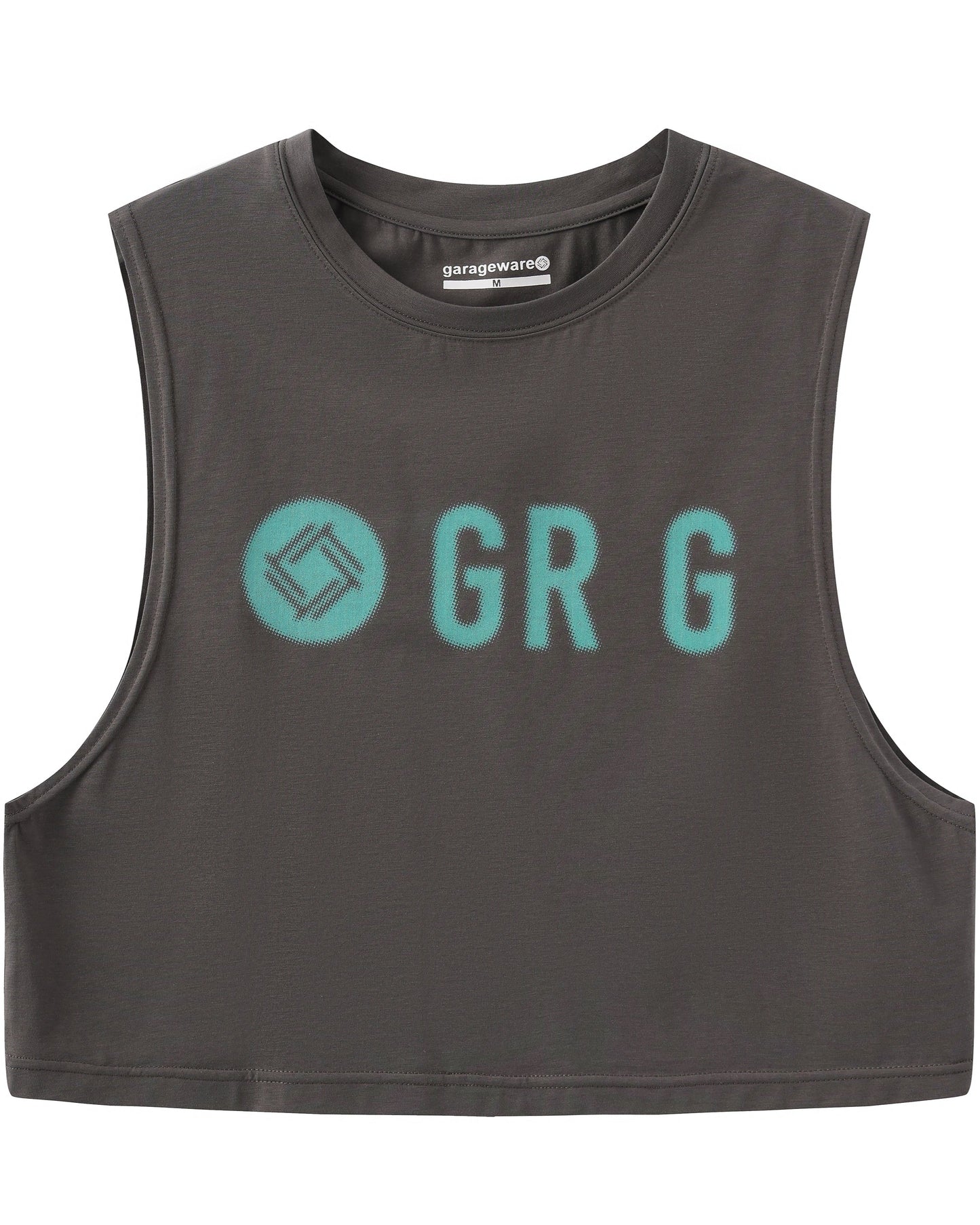 HALFTONE TRAINING CROPPED TANK