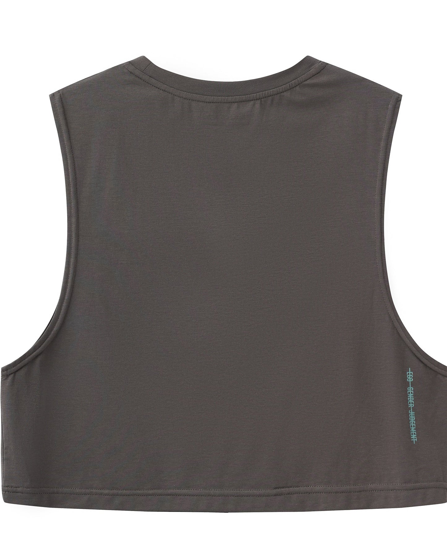 HALFTONE TRAINING CROPPED TANK