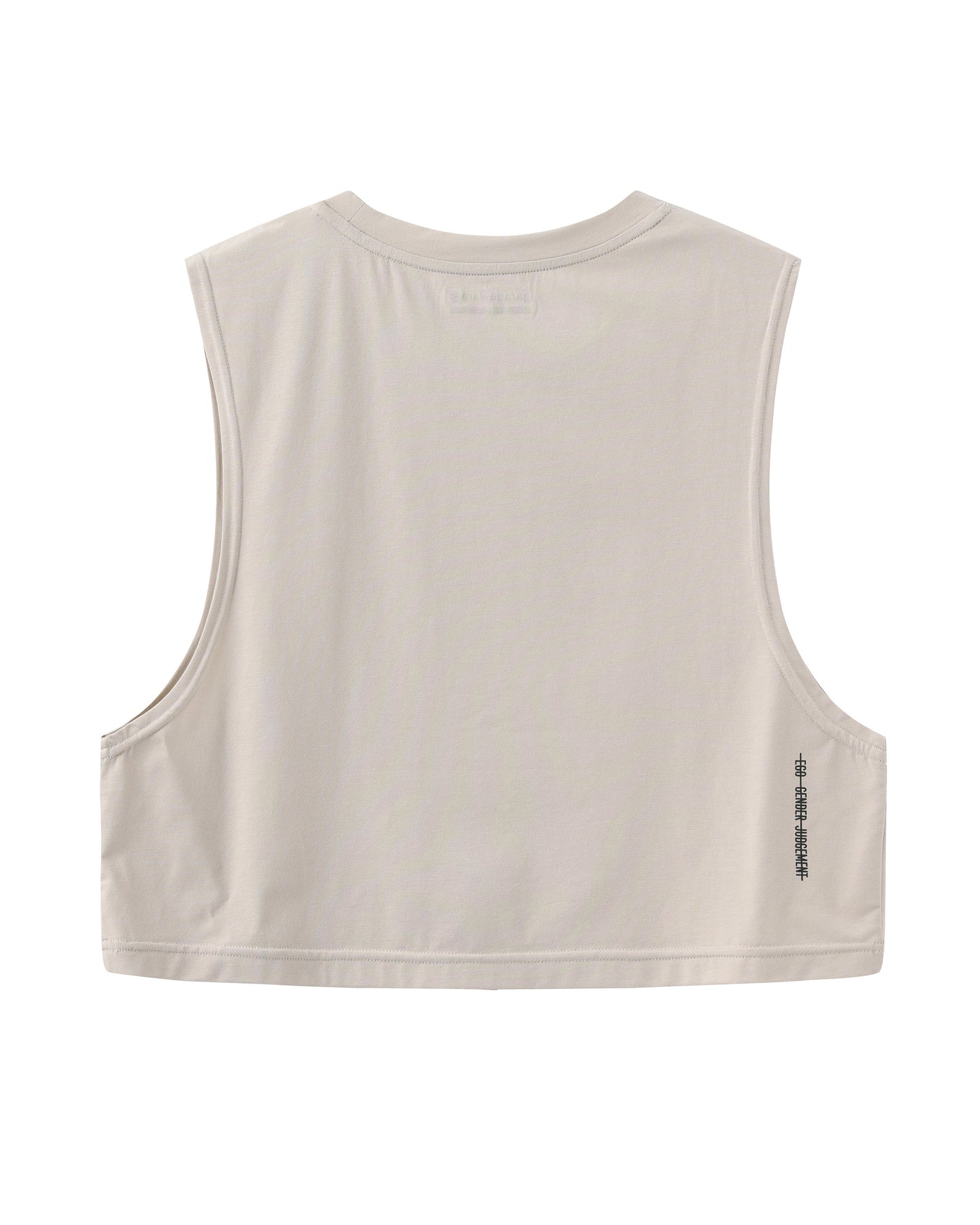 "TLTM" TRAINING TANK TOP (CROPPED)