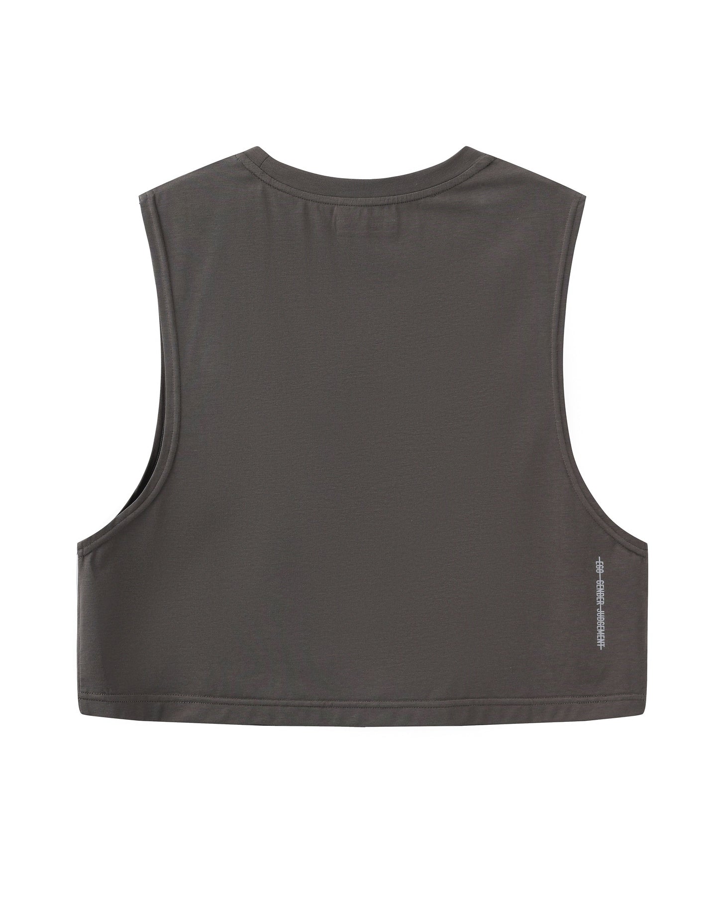 "TLTM" TRAINING TANK TOP (CROPPED)