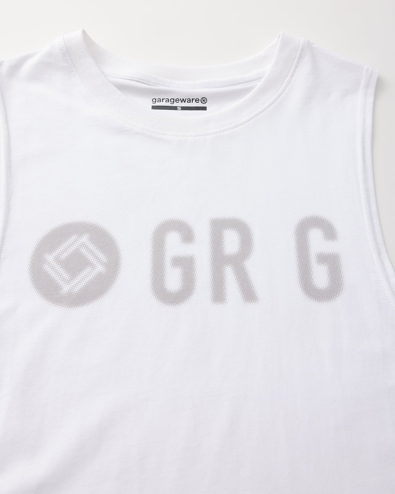 HALFTONE TRAINING CROPPED TANK