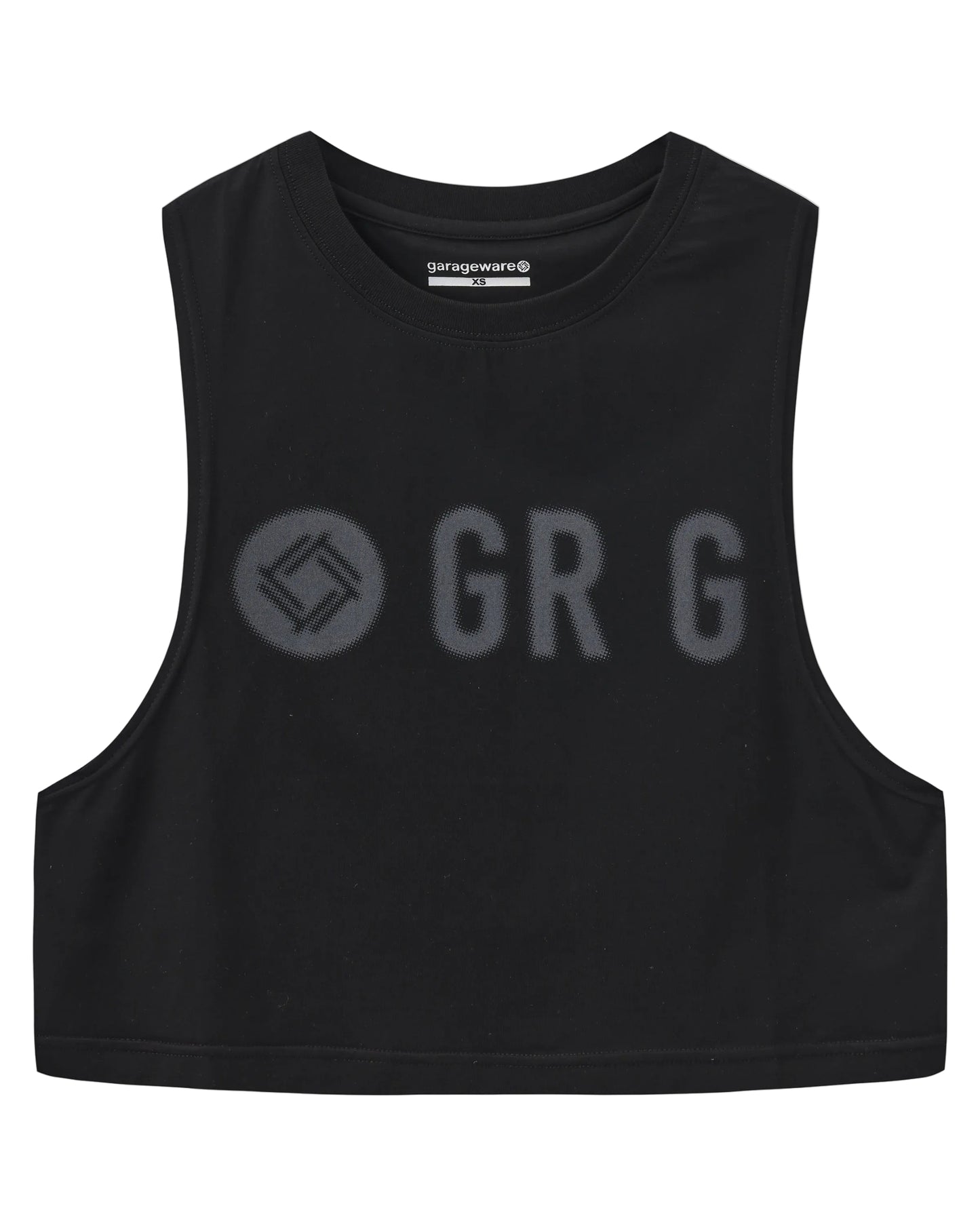 HALFTONE TRAINING CROPPED TANK