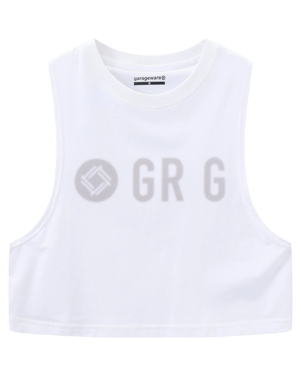 HALFTONE TRAINING CROPPED TANK