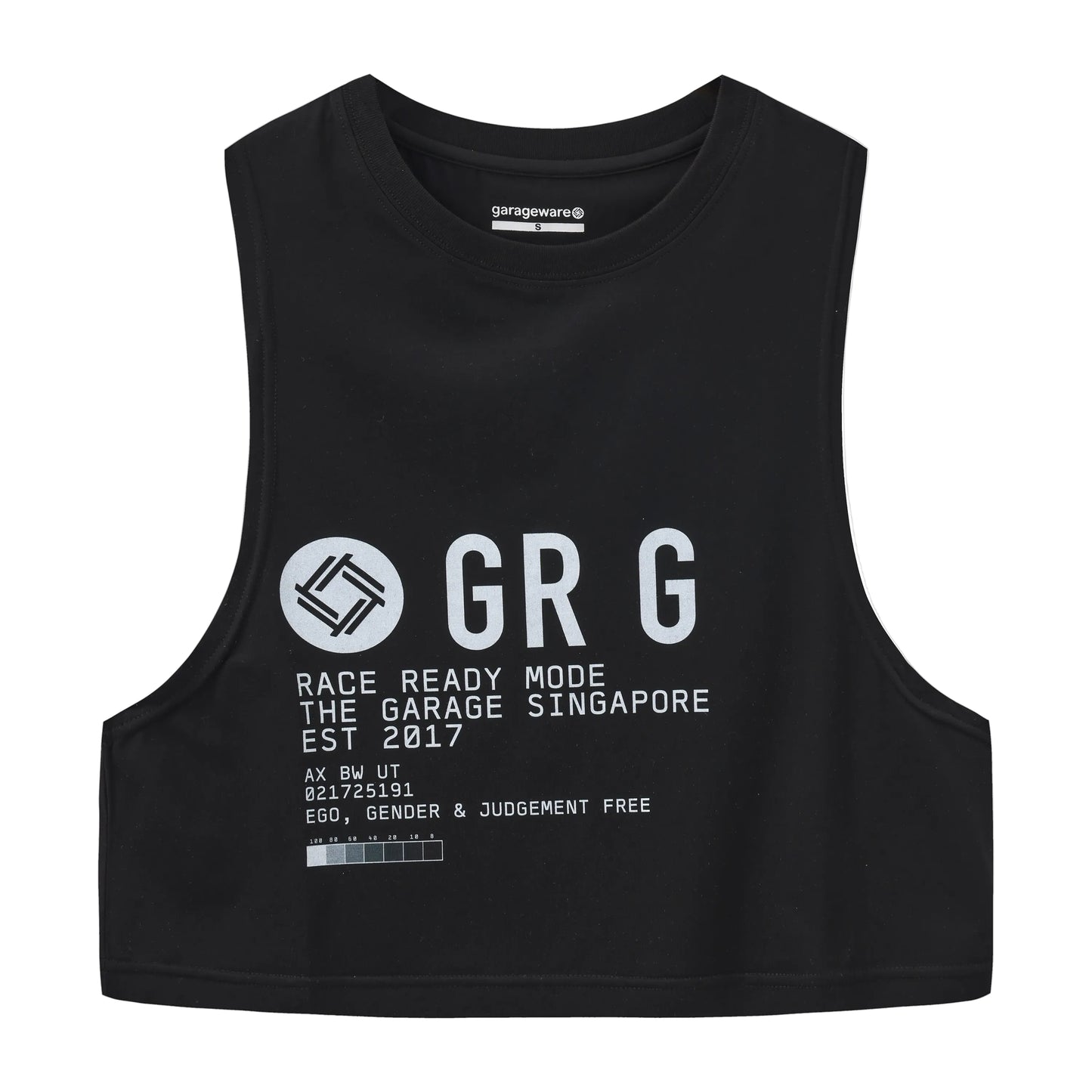 RACER TRAINER CROPPED TANK