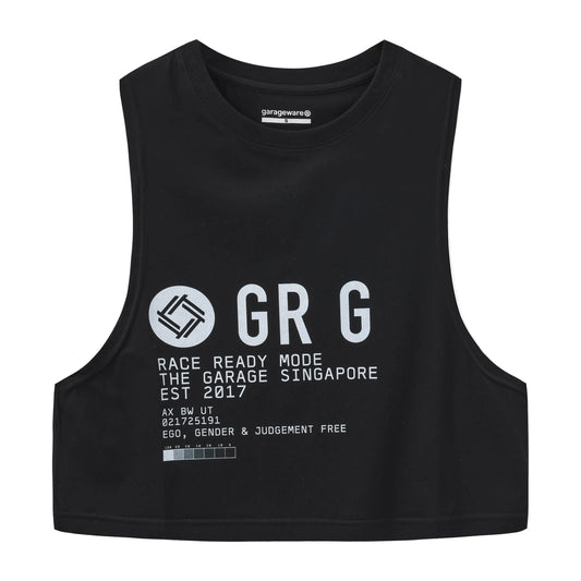 RACER TRAINER CROPPED TANK