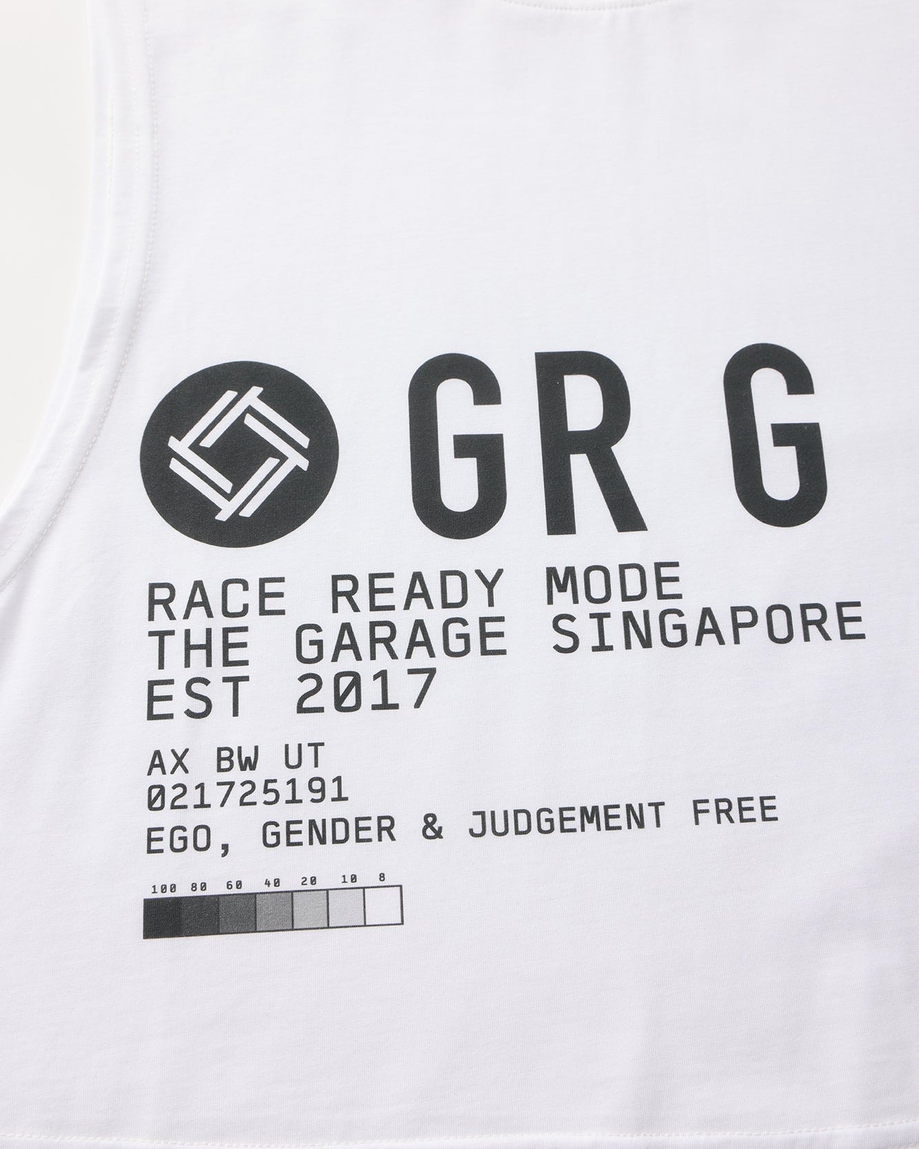 RACER TRAINER CROPPED TANK